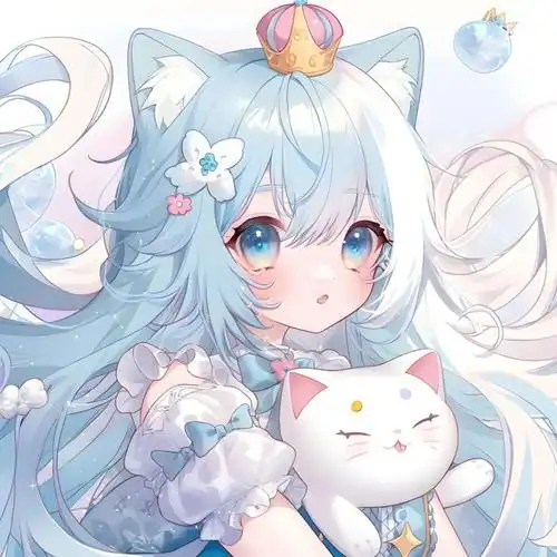 萌系少女可爱动漫头像